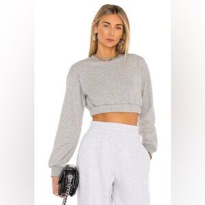 REVLOVE- Super down long sleeve top